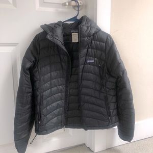 Patagonia down jacket (with hood), size Small